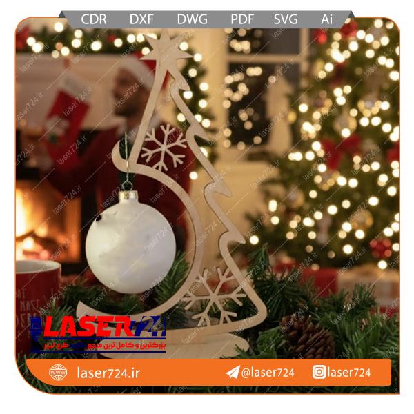 تصویر طرح رایگان استند کریسمس #1